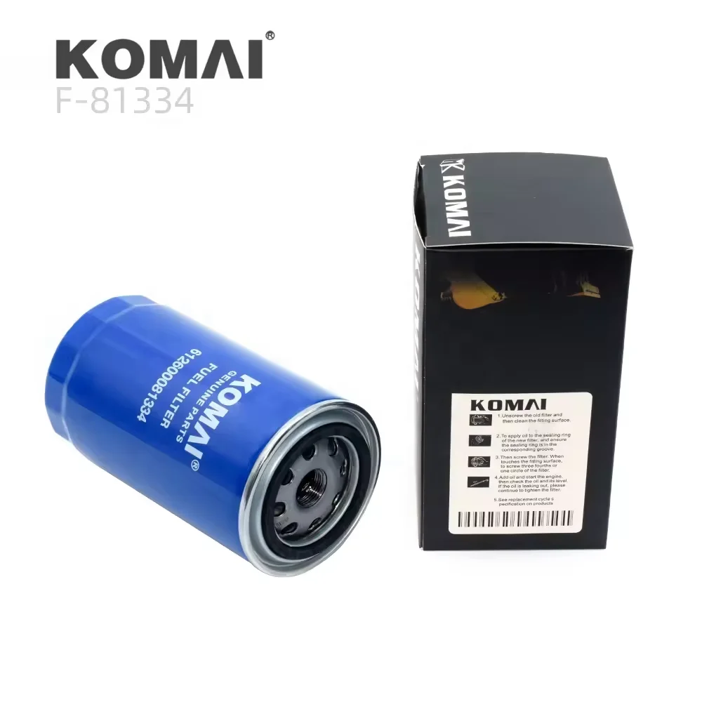 Hot-selling  Fuel Filter  WD10G220E21 WD615 use For Komatsu Weichai iveco Engine 612600081334