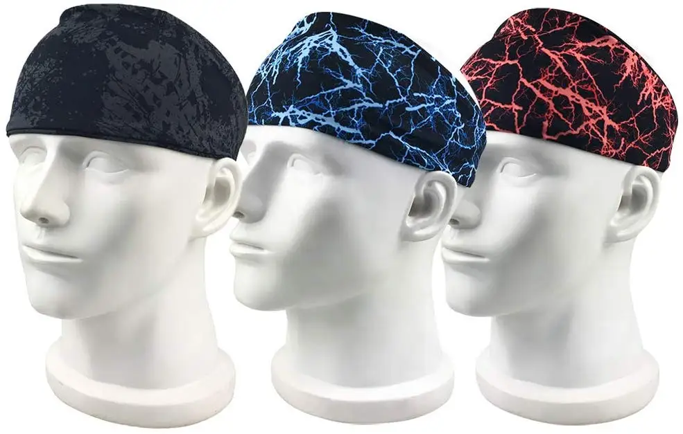 Custom printing wide sport  headband workout hairband  quick drying fit yoga sweatband  custom logo free