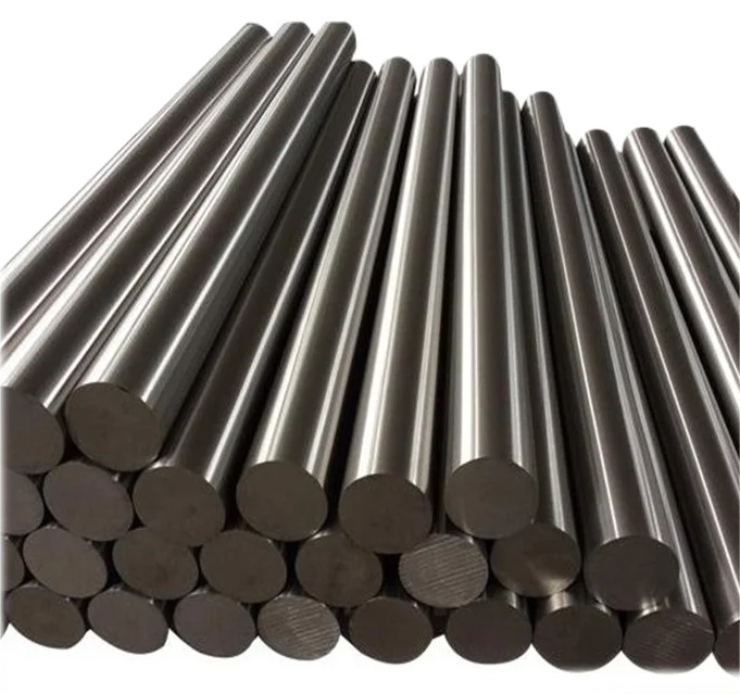 Высокая термостойкость ASME SB-348/ASTM B348 GR1 GR2 TC4ELI TC6 8 мм 9 мм Горячий окунутый стержень из титанового сплава