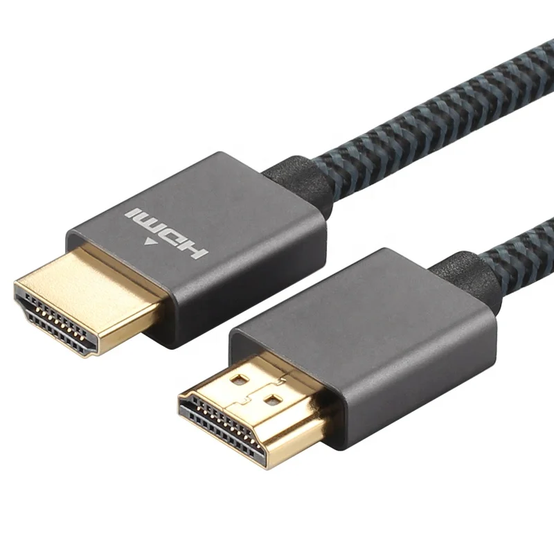 Высокоскоростной HDMI-кабель ult-unite 18 Гбит/с 4K 60 Гц плетеный шнур 1 2 м