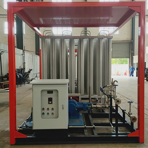 Oxygen Nitrogen Argon CO2 Cylinder Filling Gas Skid-Mounted