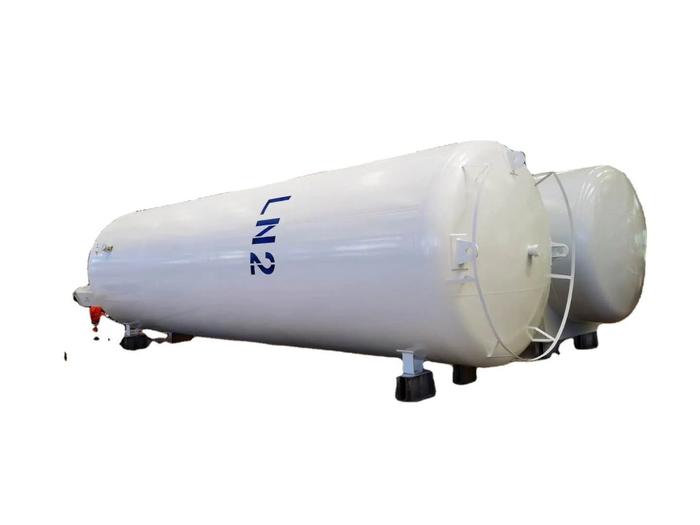 
Cryogenic horizontal storage liquid oxygen/nitrogen/carbon dioxide storage tank 