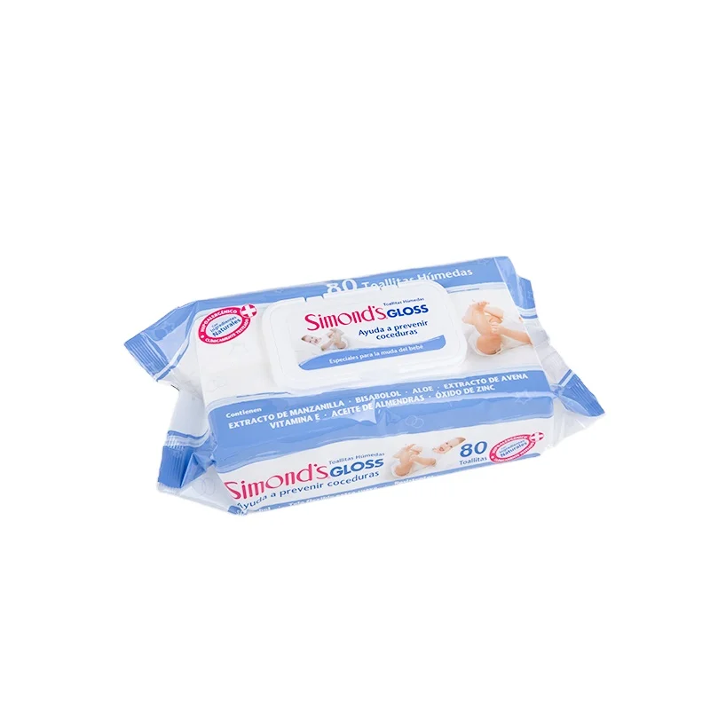 OEM/ODM Custom Spunlace Non-Woven Baby Wipes 80pcs Ultra Soft for Baby