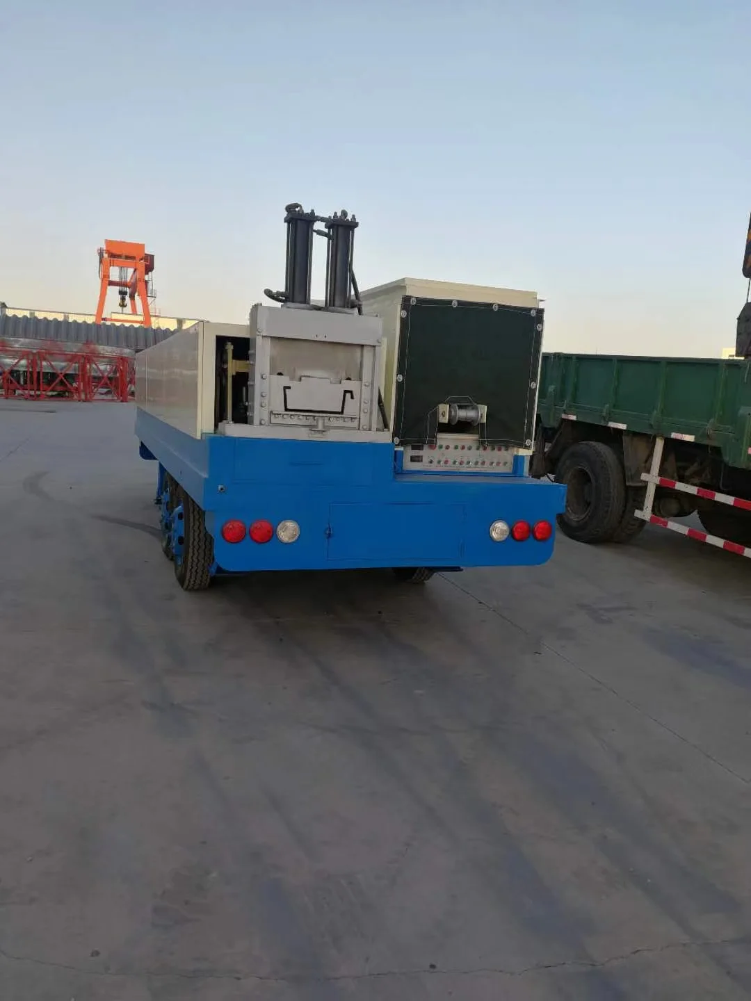 914-610 K Q Span Arch Metal Roof Machine PPGI Tile Making Machinery Roof Tile Roll Forming Machine