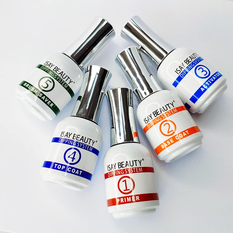 OEM private label nails system wholesale bulk color glitter nail dipping acrylic powder