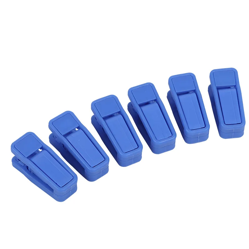 2024 Plastic Hanger Clips 20 Pack Slim-line Clothes Strong Clothes PP Finger Plastic Clip