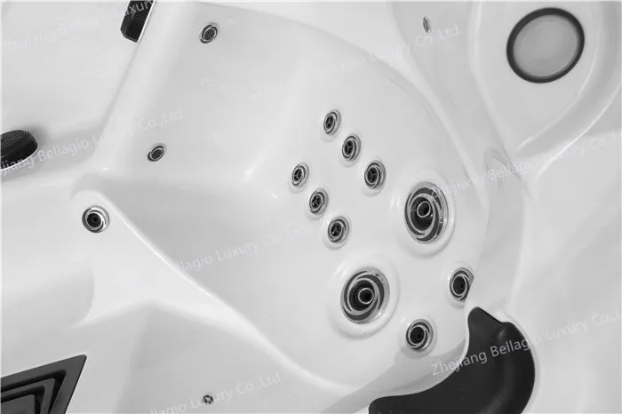 7 person cheap price European style modern massage best acrylic spa jet whirlpool hot tub with air bubbles