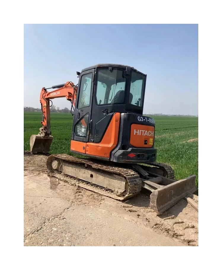 6TON Good Price  used hitachi ZX55USR ZX60 excavators for sale