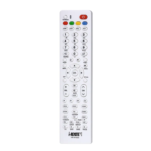 i-remote HR-910ES wholesale new codes remote for haier lcd tv infrared remote control with rohs