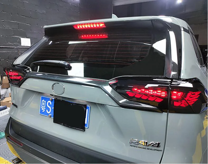 AKD Car Styling Tail Lamp for Toyota RAV4 Tail Lights 2019-2022 New Rav4 LED Tail Light Dynamic Signal Auto Accessories