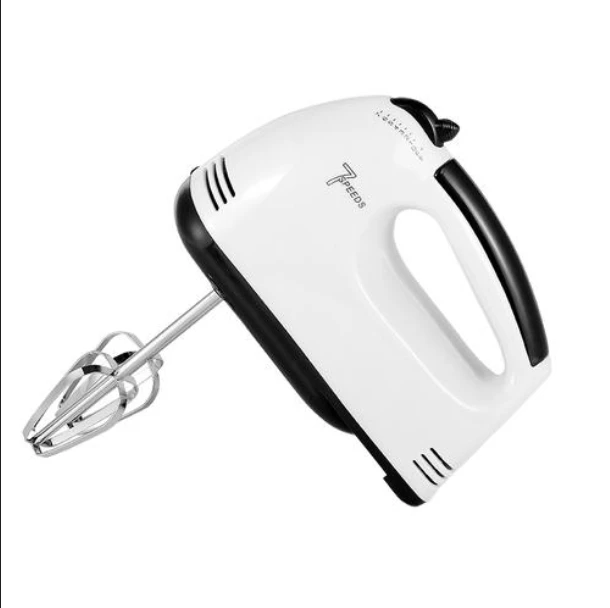 Portable kitchen Electric Hand Mixer Baking Cake Egg Cream Food Beater 7 Speed Household Handheld Mixer