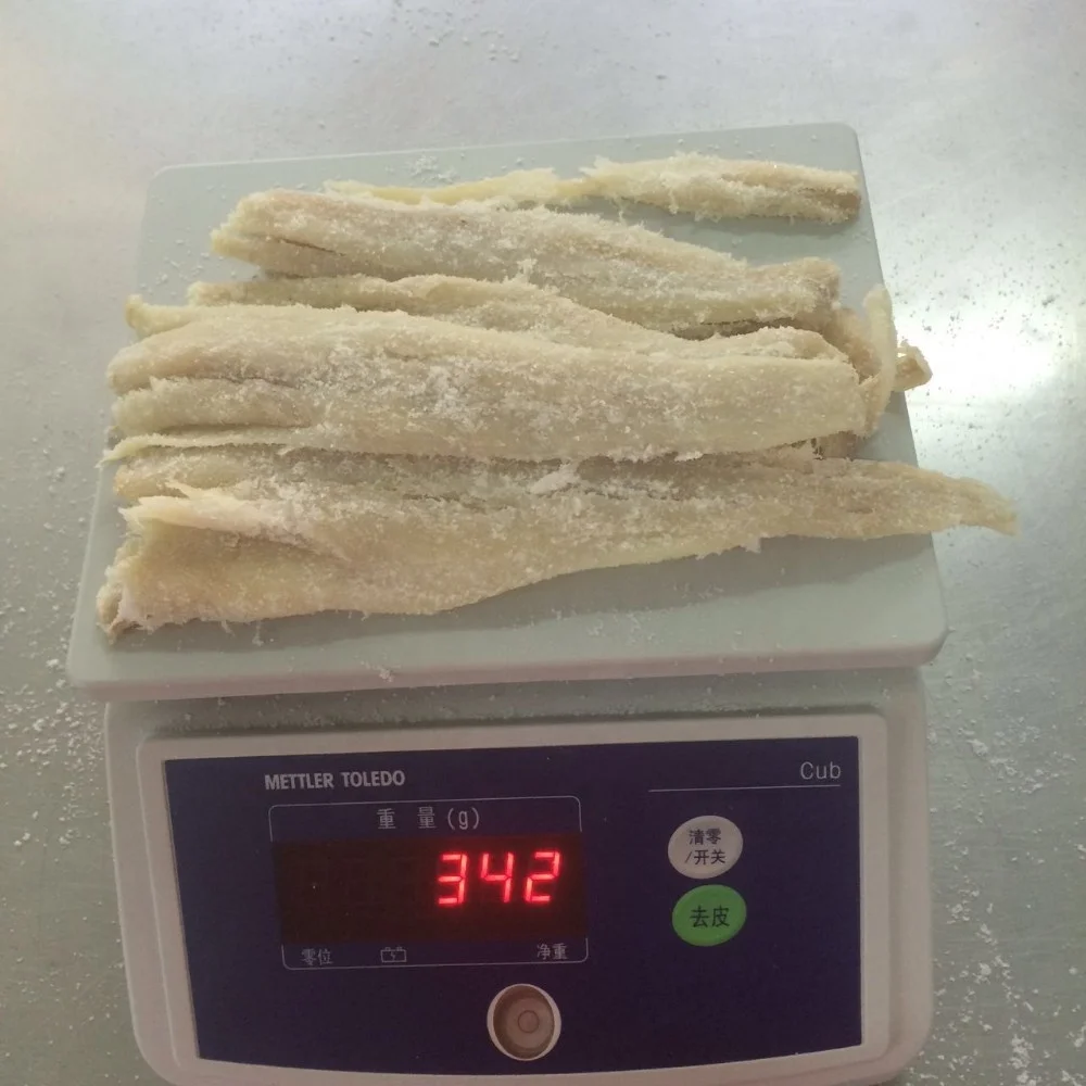 2018 new season dry salted pollock fillet for sale