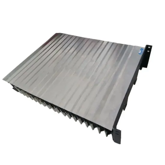 Customized Stainless Steel Armoured Accordion Protective CNC Machine Bellow Cover