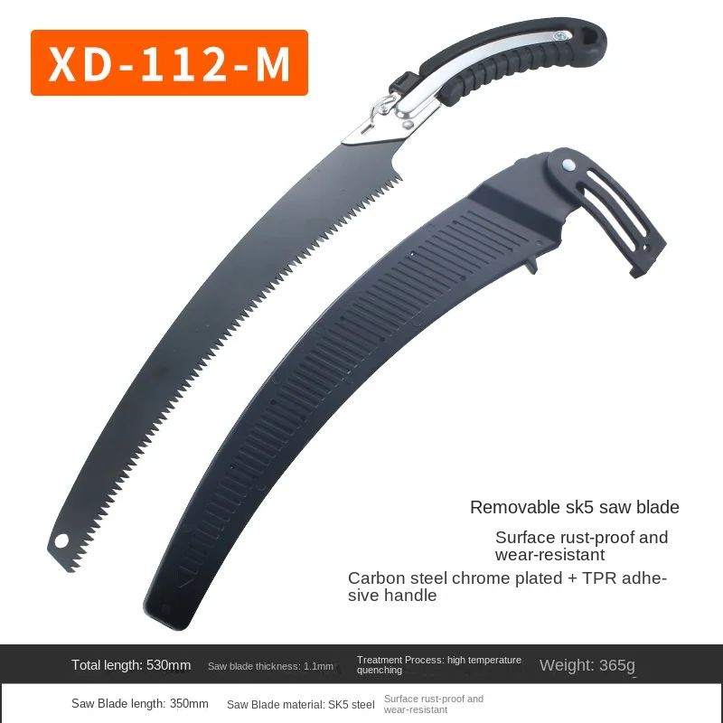 Garden hand saw bending saw woodworking saw logging saw pruning saw fruit tree saw waist saw