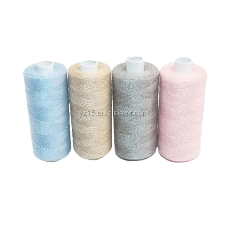 1000 yard factory sale  100% polyester  40/2 core spun sewing thread