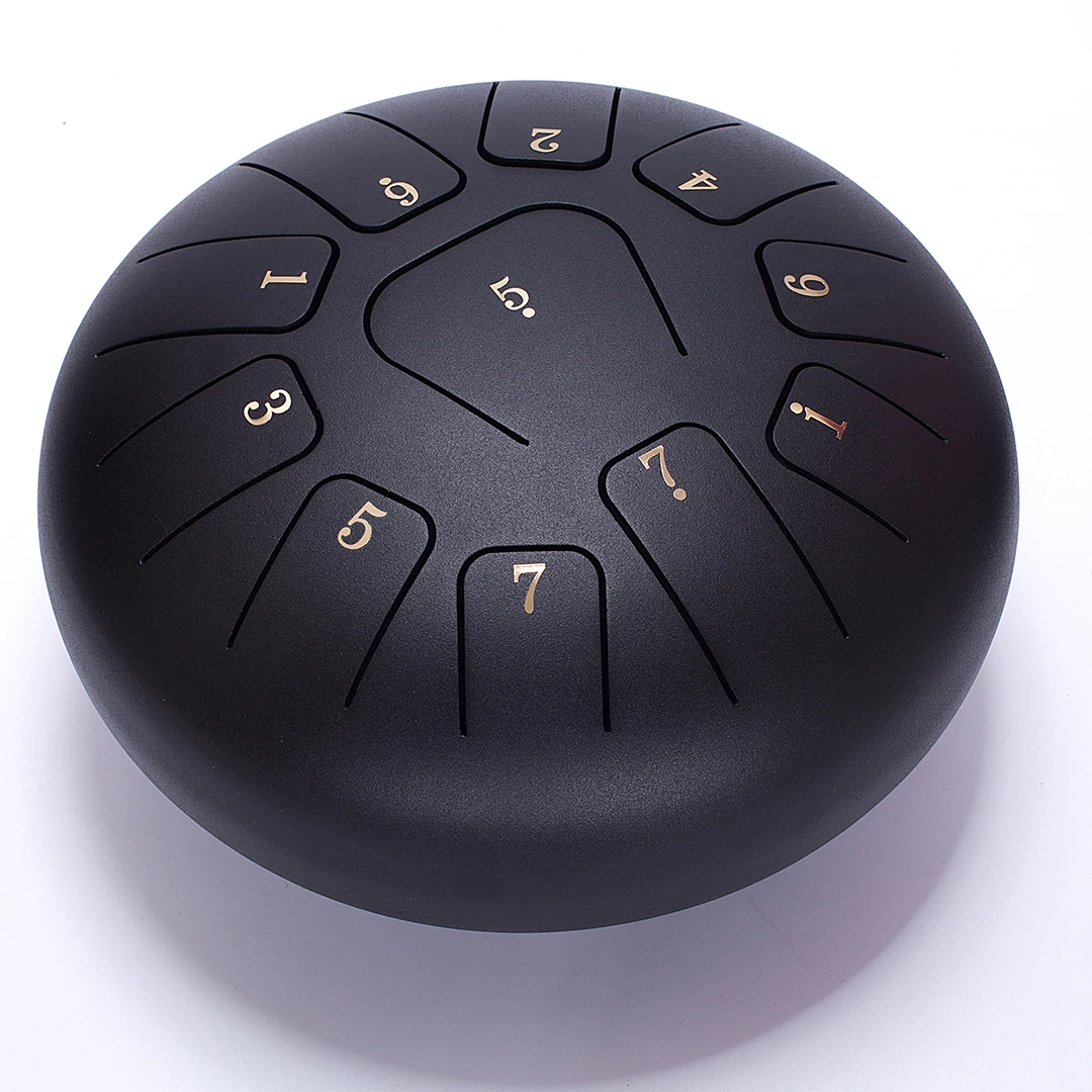 
Steel Tongue Drum Tank Drum Panda Drum 10 inch 11 notes 