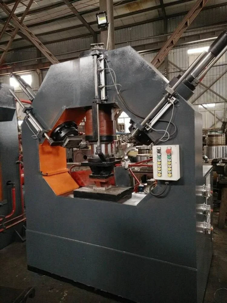 
copper elbow bevelling machine 