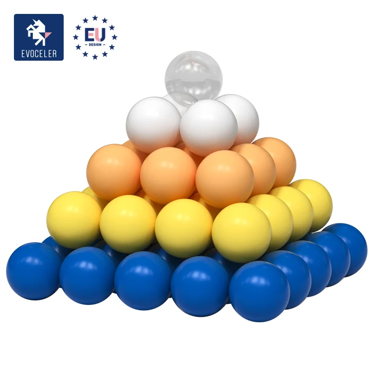 
EVOCELER Colorful Ocean Ball High quality no BPA Plastic 7CM Thicker Match Playpen Play Mat PE Ocean Ball 