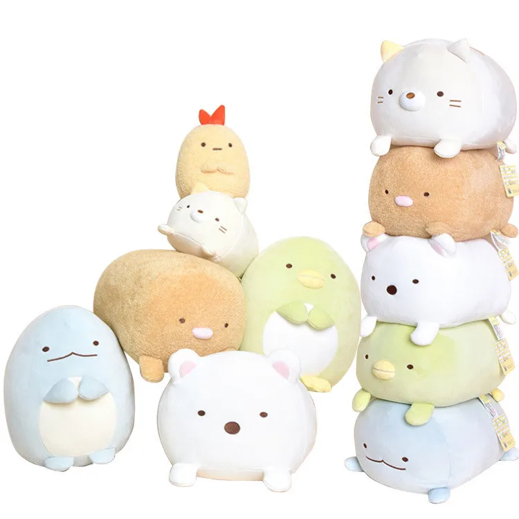 K1557 Giant Corner Bio Pillow Japanese Animation Sumikko Gurashi Plush Toy Stuffed Soft Cartoon Kids Girls Valentine Gifts