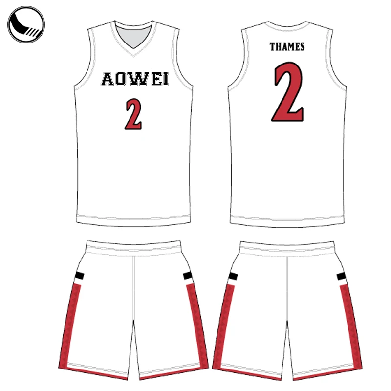 New Design Sublimation Pictures Only Top White and Black Basketball Jersey for Men Pitchers