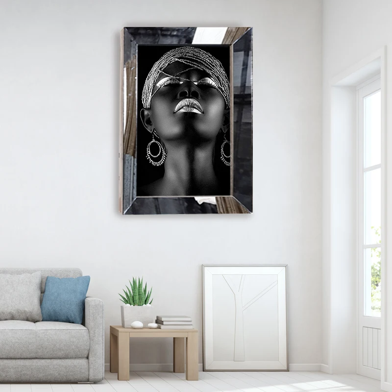 Семейная зеркальная фоторамка