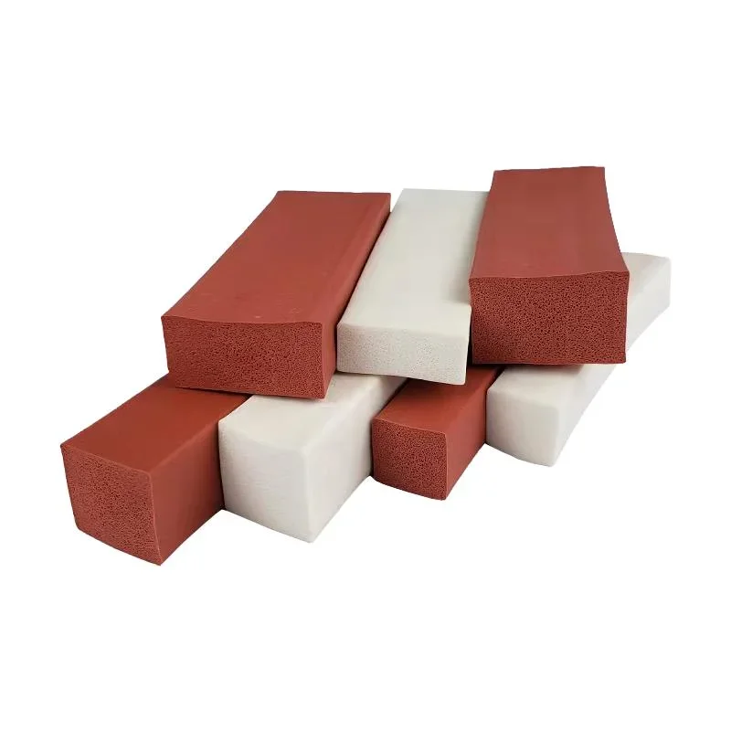 Customized Shape Silicone Foam Sponge Rubber Seal Strip Profile for Equipment and Auto