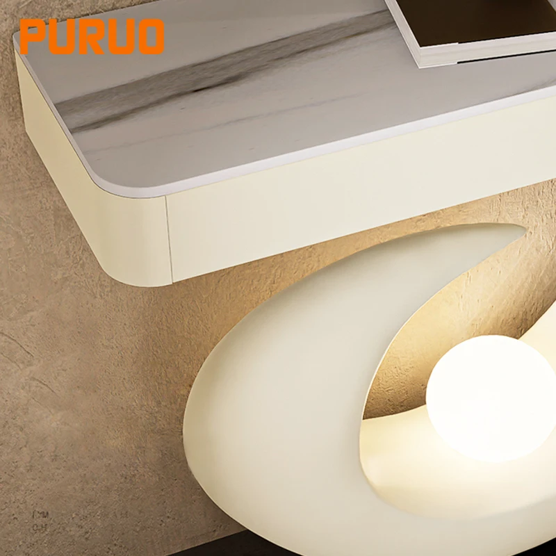 PURUO luxury console table living room  concrete console tables home furniture console tables