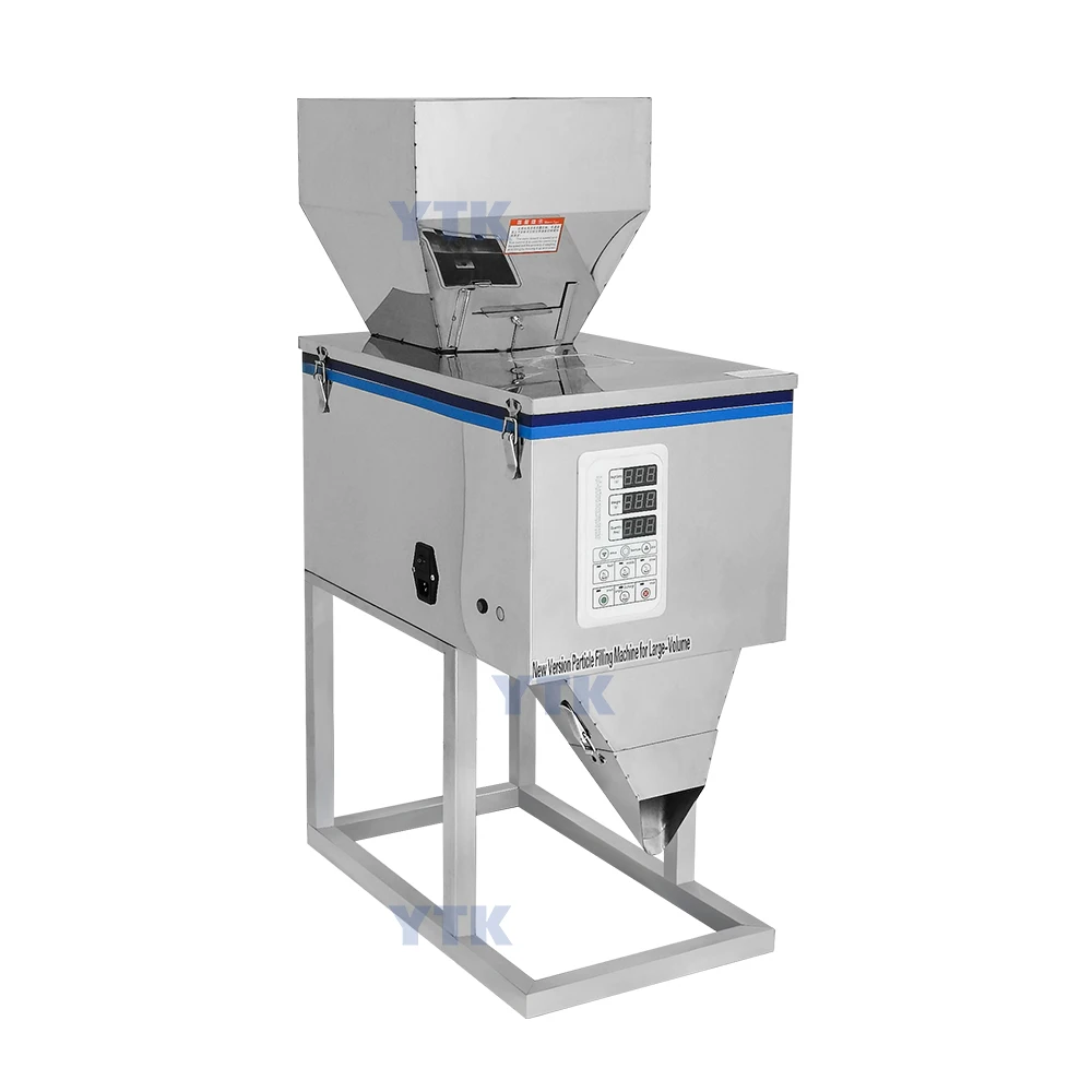 25-999g Semi-automatic packing Machine/Particle Filling Machine Price/Granule/Powder Weighing and Filling Machine