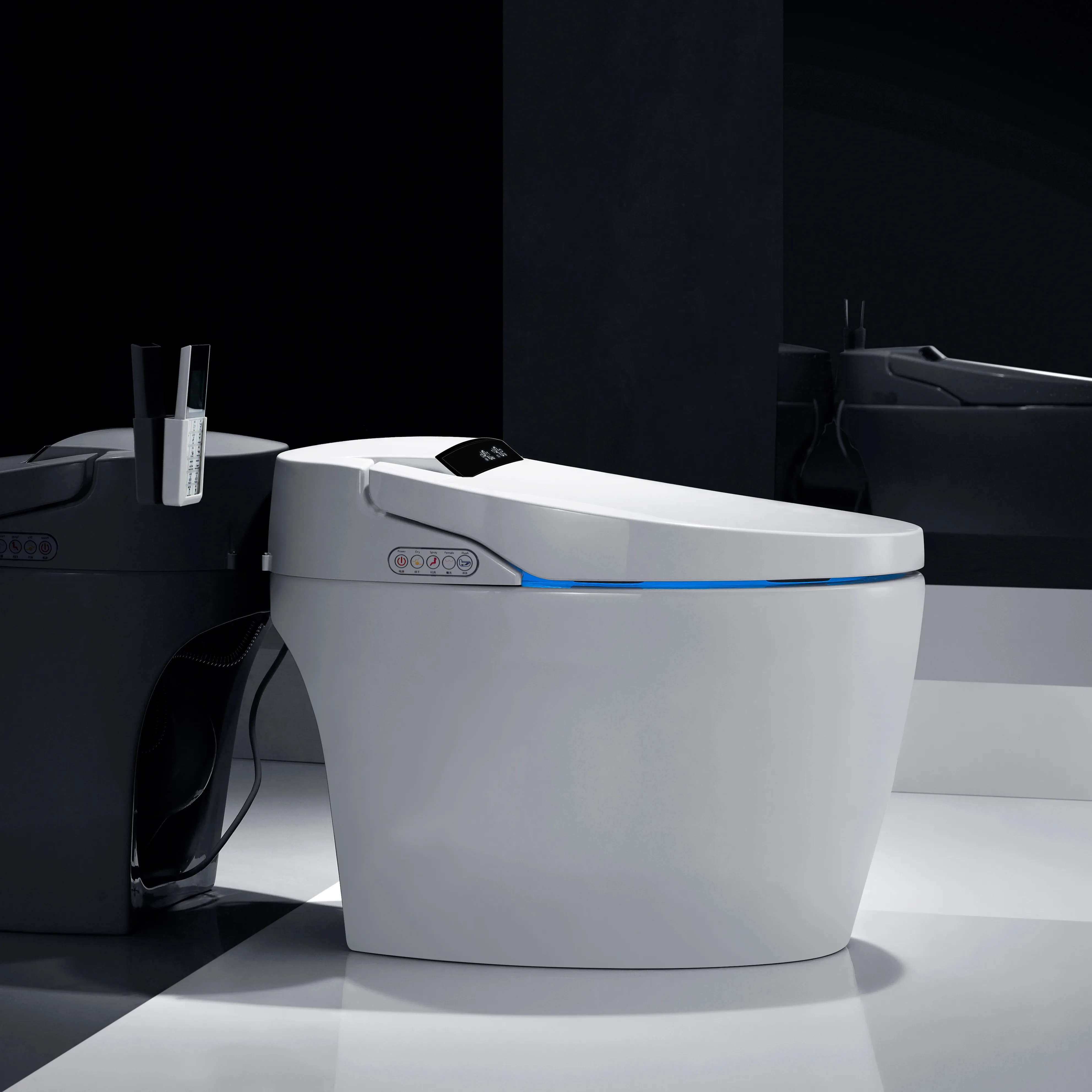 Luxury fashion modern sanitary ware automatic ceramic intelligent smart toilet
