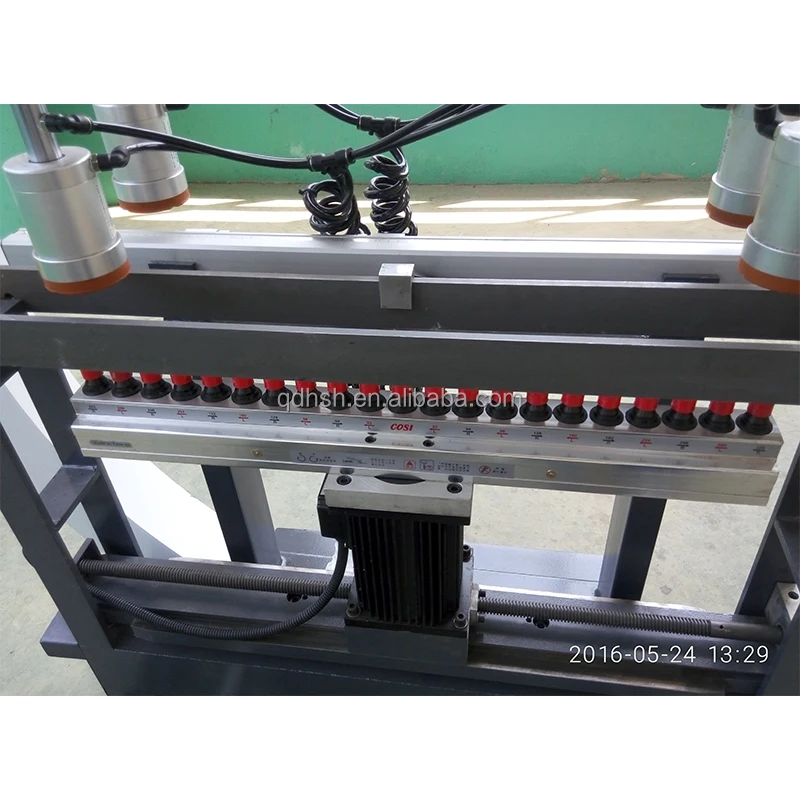 Four Rows  Multi Spindle Boring Machine 21*4 Drills Wood Based Panels Machinery