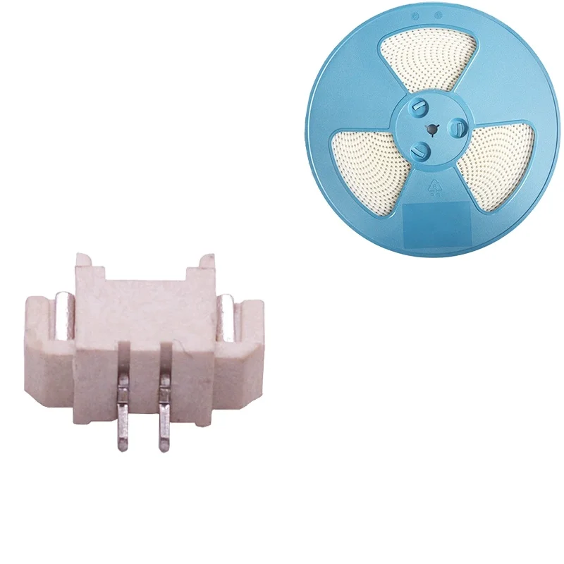 JST1.25 SMD SMT RIGHT ANGLE connector 1.25MM PITCH MALE pin header 2P FOR PCB BOARD JST