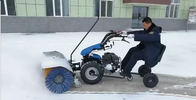  Многофункциональный бензиновый двигатель loncin ручной снегоочиститель