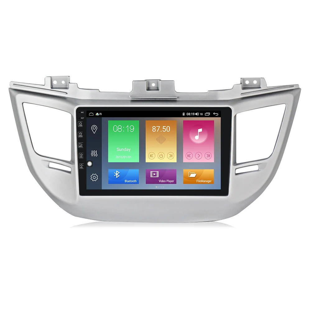 Для Hyundai Tucson IX35 15-17 Android 12 автомобильный монитор 8 + 256g carplay DSP RDS GPS Встроенный 2din Радио dvd плеер 5 1 HIFI