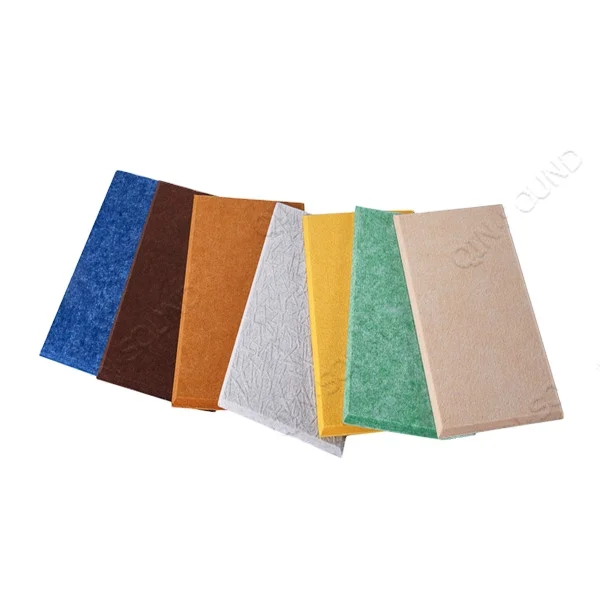 High Density dust-proof Acoustic Polyester Acoustic Panel Felt Sound Absorbing Ceiling Acoustic Panels