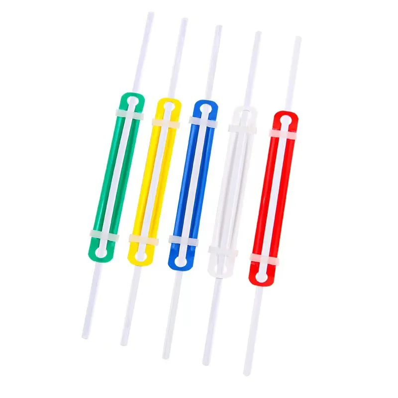 colorful paper fastener binding clip two-hole page binding buckle Metal Snake Clip Spring File Fasteners Binder Clip For Paper
