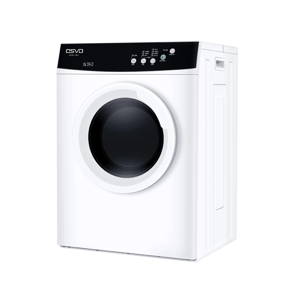 High Efficiency Household Dryer Fully Automatic Built-in Tumble Dryer clothes drying Machine