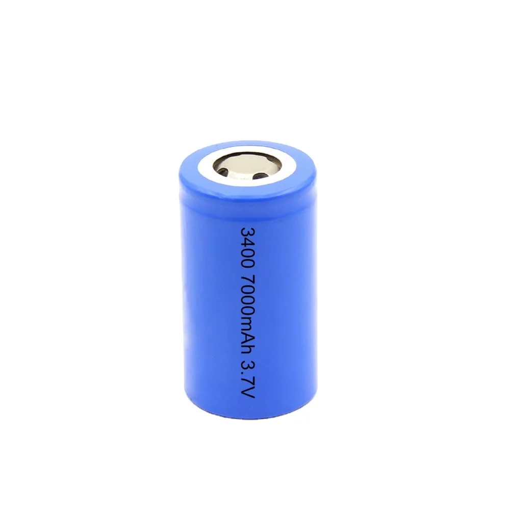34600 7000mAh  battery 3.7v cylinder lithium ion battery  cell energy storage battery