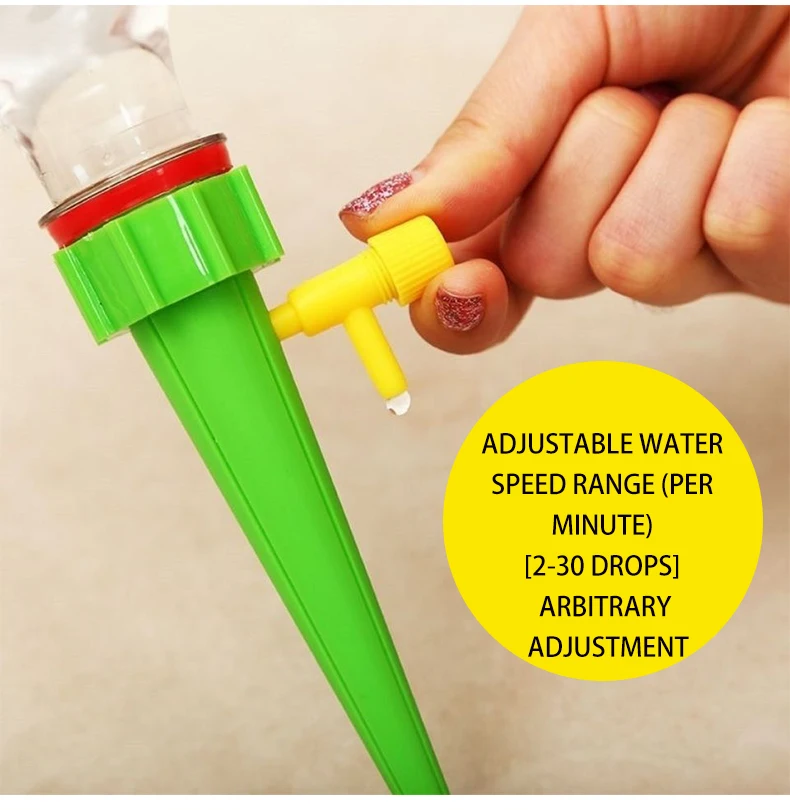 Adjustable Household Automatic flower watering device Spikes for Garden Supplies with Valves