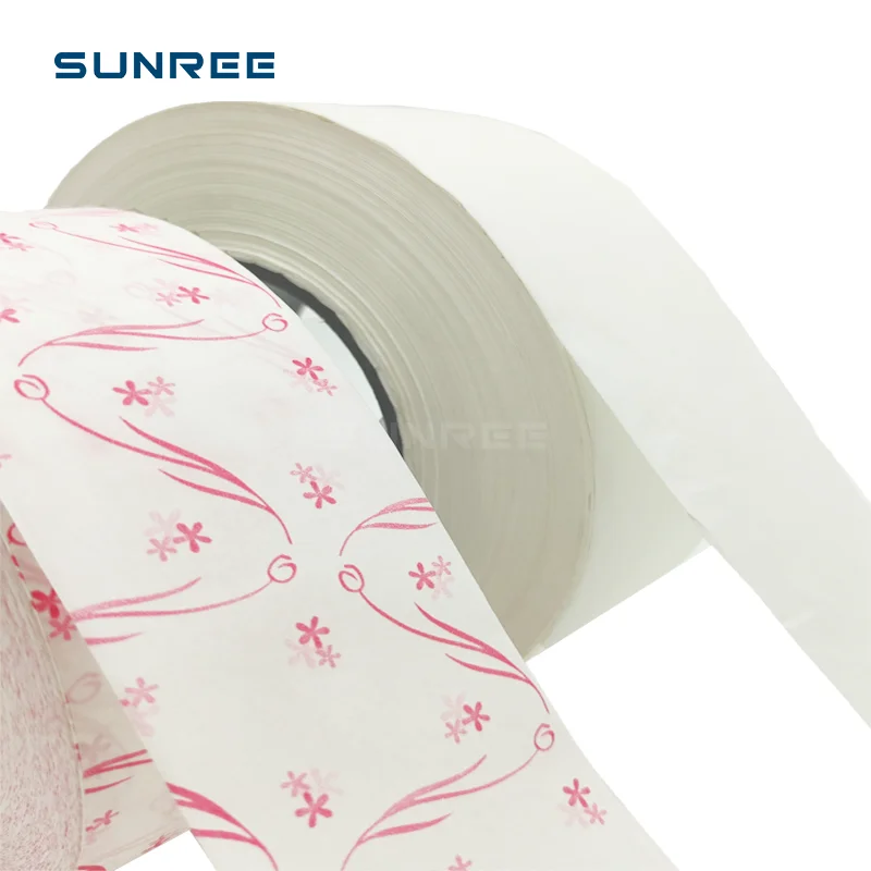 Release Paper Trade White One Side Wood Pulp Coated Glassine Silicone Release Paper For Sanitary Napkin And Liner Pads