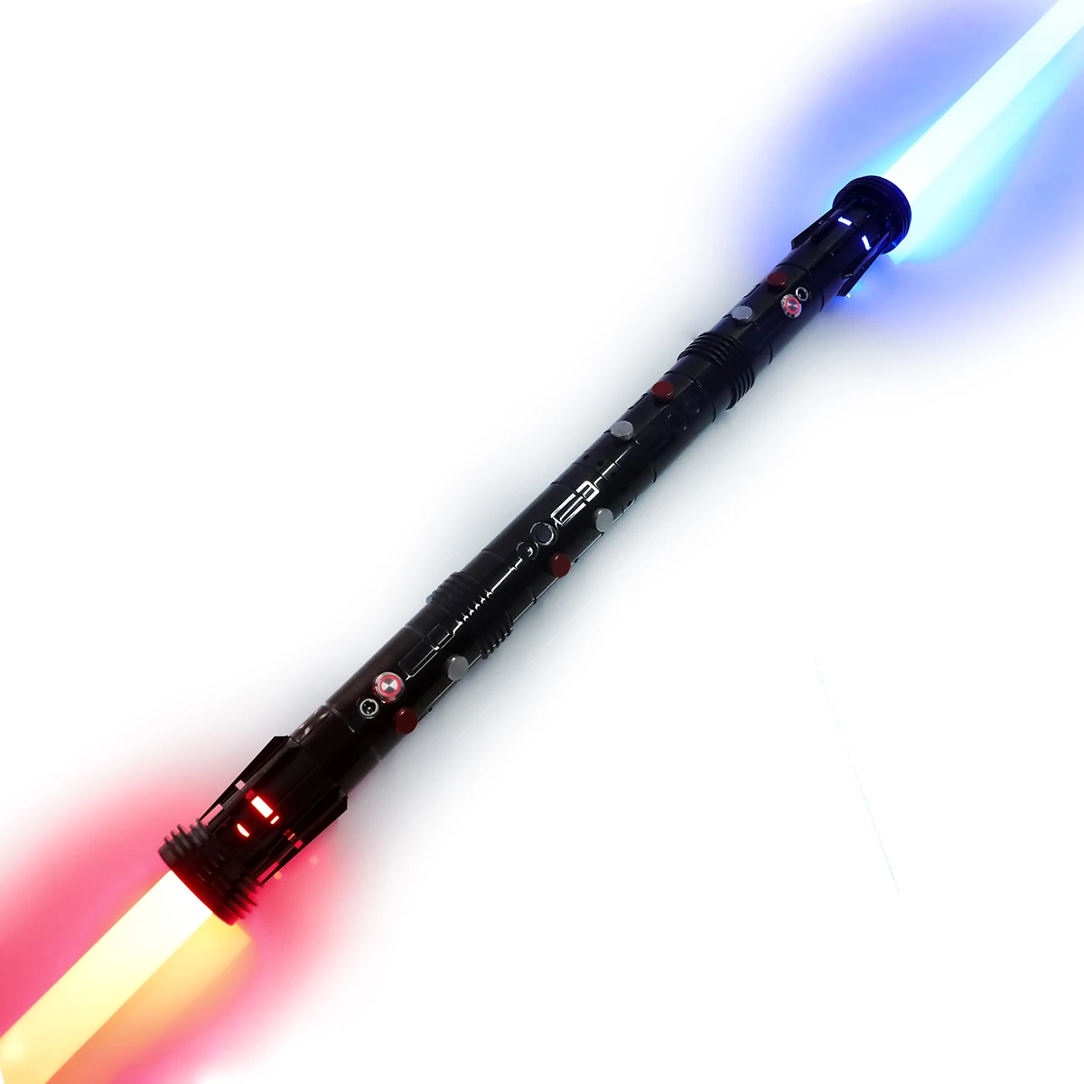 LGT SABERSTUDIO металлическая ручка бесконечный цвет изменяющий тяжелый дуэлированный световой меч с плавными поворотными блесками Блокировка вспышки на тренировке 9 (1600215929922)