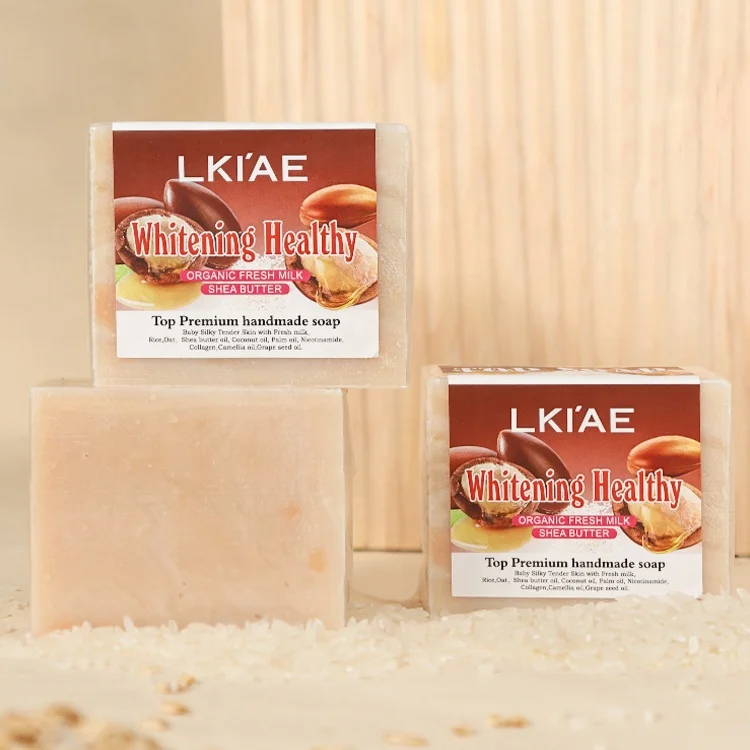 2024 Best Vitamins Oat Niacinamide Healthy Vegan Organic Beauty Face Natural Whitening Handmade Soap For Black Skin