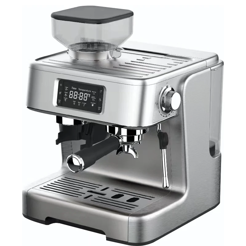 Programmable coffee maker with double boiler ulka pump touch screen pid espresso machine