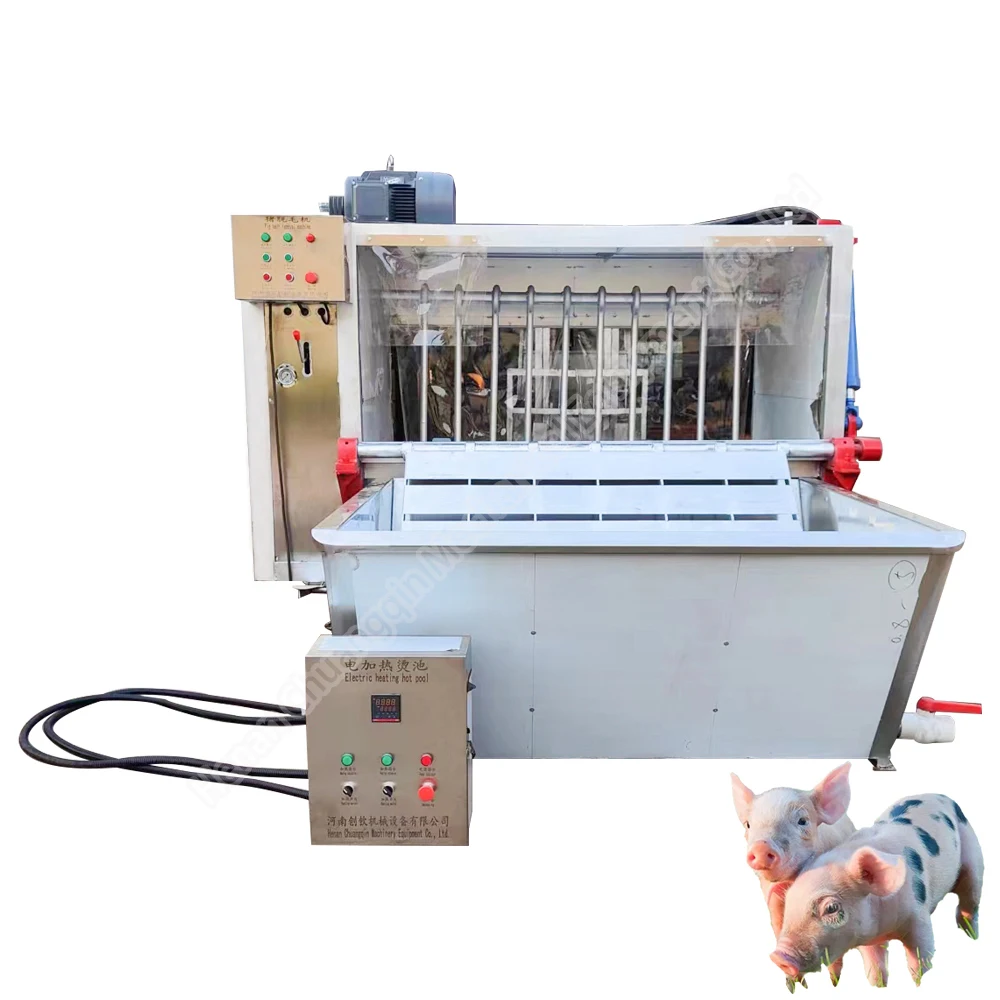 Pig Dehairer Pig Hair Removal Machine Pig Slaughter House