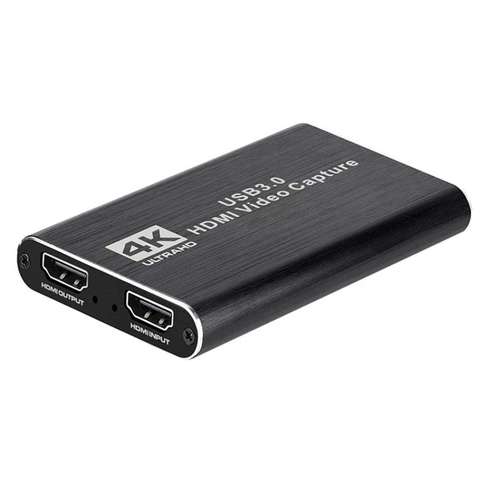Устройство захвата игр Doonjiey 4K HDMI-USB 3,0 для прямой трансляции и записи видео, карта захвата usb
