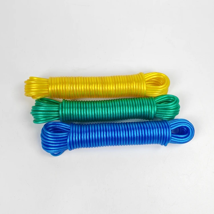 Wholesaling price PVC Clothesline 10m in hank various colors