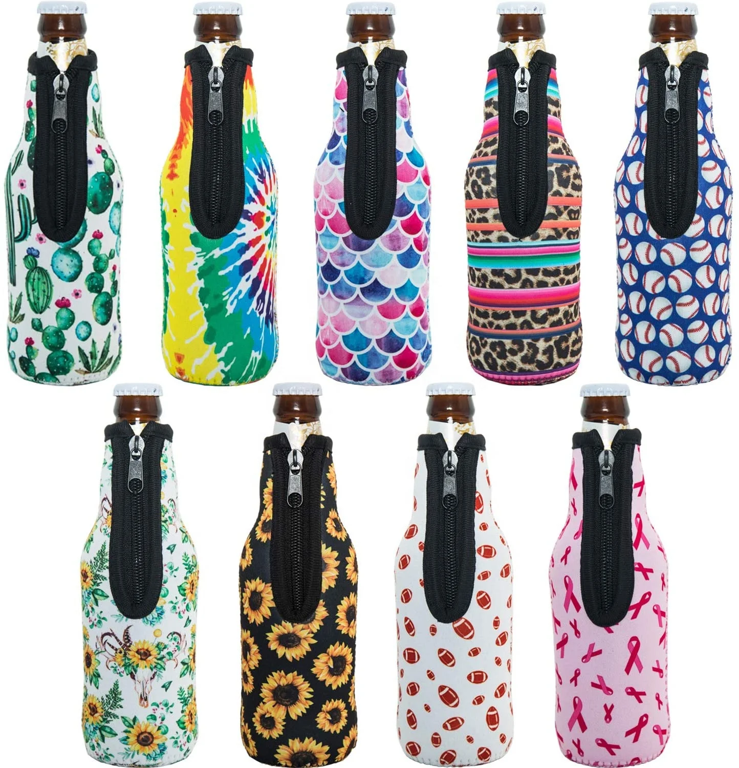 Beer Bottle Sleeves Beer Cooler Covers Insulated Sleeves Cup Cover Holders