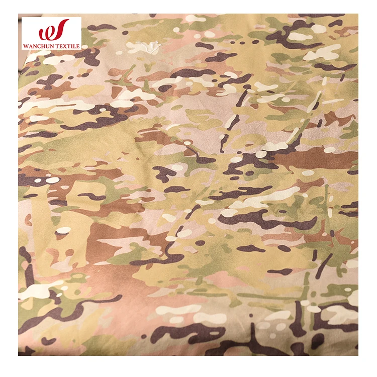 100% Nylon CORDURA  500DX500D Military Printed PU Waterproof Fabric for Bag Outdoor
