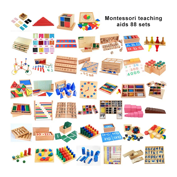 Teaching Learn Baby Montessori Premium Wooden Manual Furniture Kindergarten Materials Other Educational Sensory Toy Kids Games