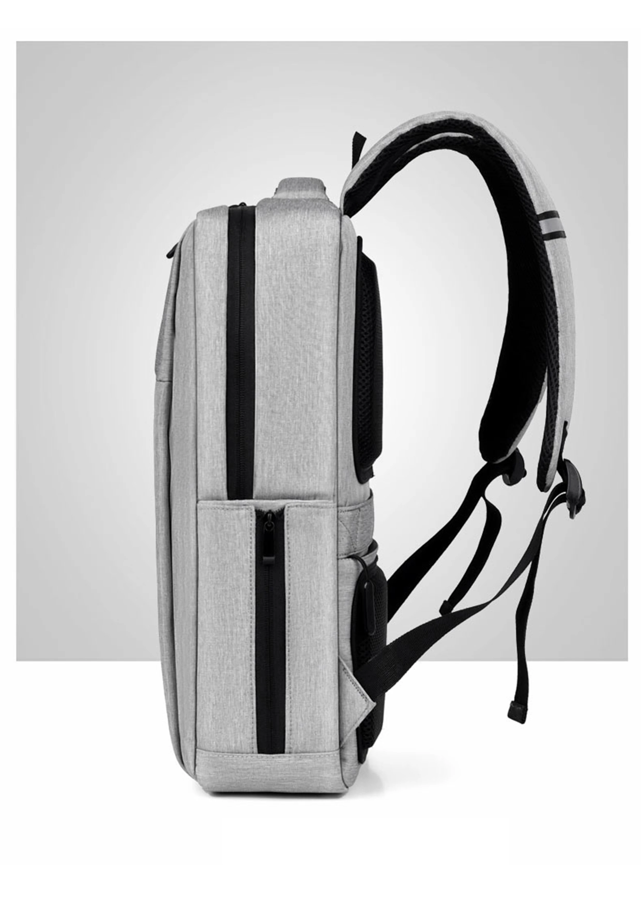 Recycled Unisex portable school backpack laptop other backpack with different color