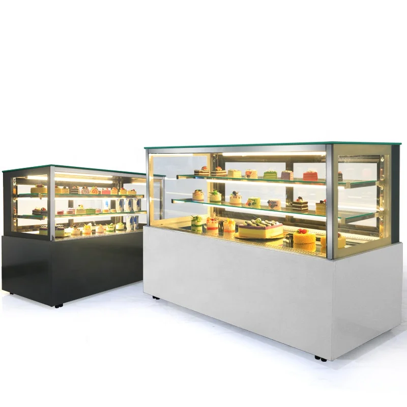 Cake Display Refrigerator Showcase /Japanese Right Angle Cake Chiller for Sale
